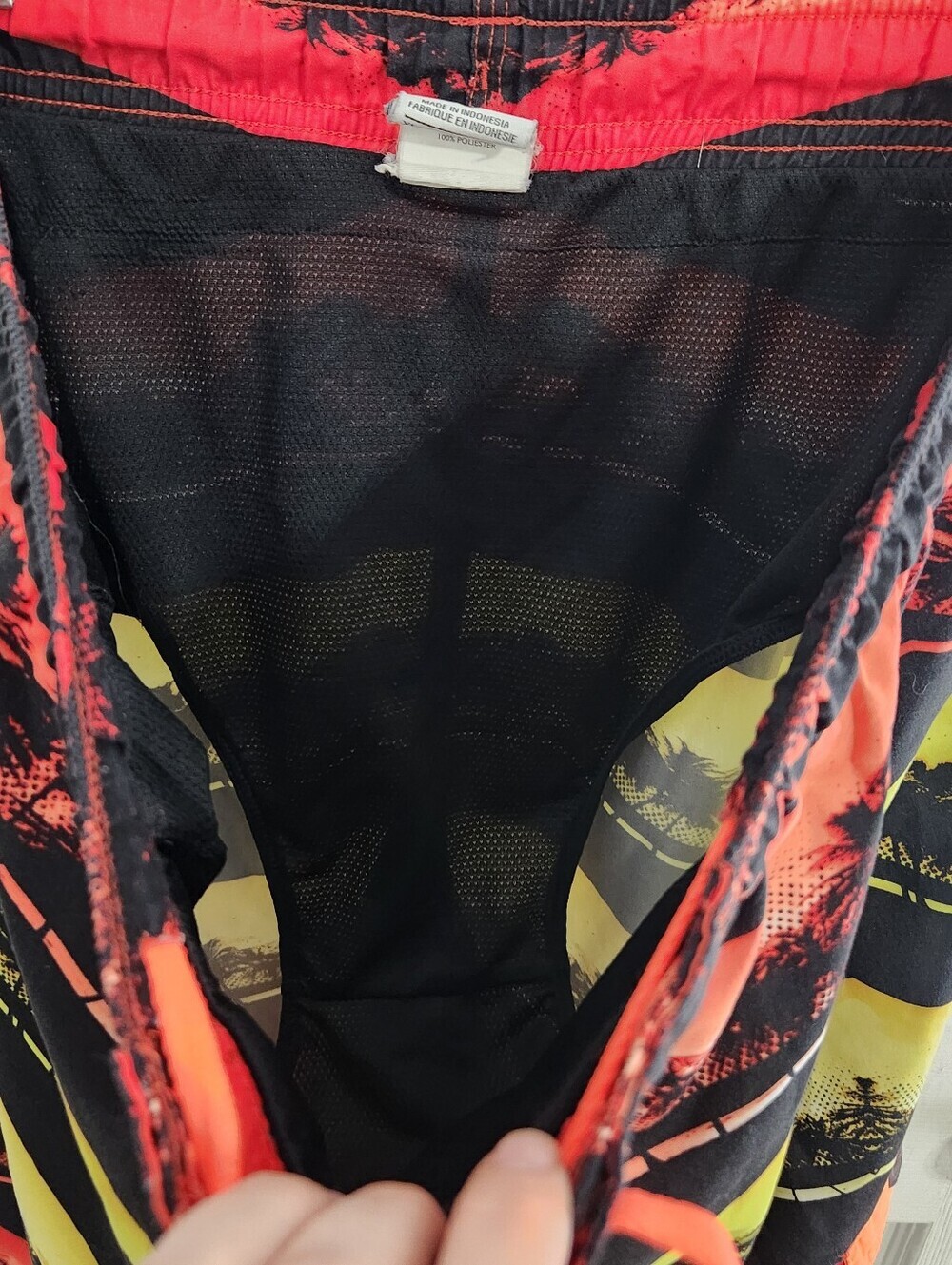 Nike tropical swim trunks board shorts resortwear beachy island colorful XL - Picture 7 of 9